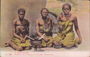 African folklore, smoking ladies