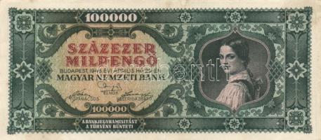 1945-1946. A pengő sorozat 17db klf darabja! T:I,II