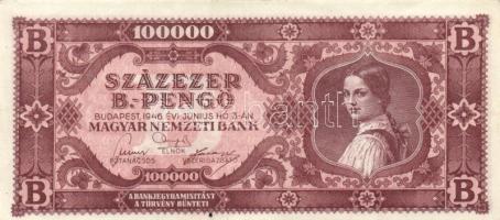 1945-1946. A pengő sorozat 17db klf darabja! T:I,II