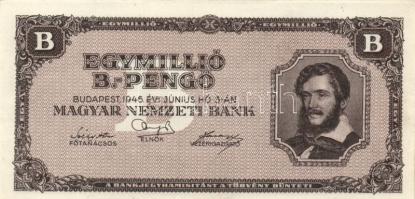 1945-1946. A pengő sorozat 17db klf darabja! T:I,II