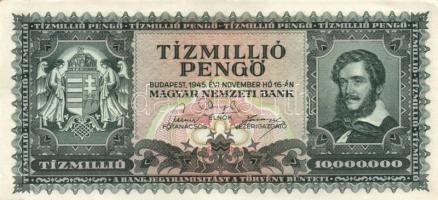 1945-1946. A pengő sorozat 17db klf darabja! T:I,II