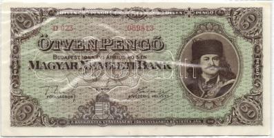 1945. 50P (2x) egymásutáni sorszámmal! T:I-/II+