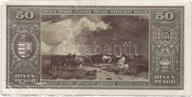 1945. 50P (2x) egymásutáni sorszámmal! T:I-/II+