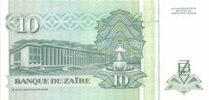 Zaire 1993. 1NZ + 10NZ + 20NZ + 1994. 500NZ T:I