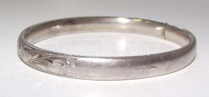 Ezüst (Ag) vésett karperec 12,09 gr