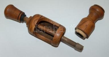 Régi fa dugózó 27 cm