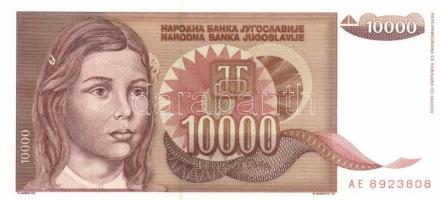 Jugoszlávia 1992. 10.000D, 50.000D + 1993. 5000D-500.000.000.000D (14 különféle) + 1994. 10D,100D,10...