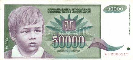 Jugoszlávia 1992. 10.000D, 50.000D + 1993. 5000D-500.000.000.000D (14 különféle) + 1994. 10D,100D,10...