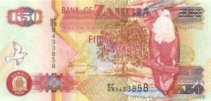 Zambia 1992. 20K + 2003. 500K + 2006. 50K, 100K + 2008. 1000K, 5000K, 10.000K T:I