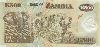 Zambia 1992. 20K + 2003. 500K + 2006. 50K, 100K + 2008. 1000K, 5000K, 10.000K T:I