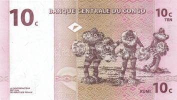 Kongó 1997. 1c,5c, 10c, 20c, 50c T:I