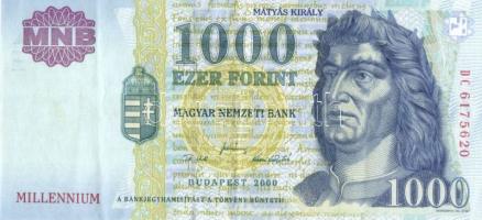 2000. 1000Ft "Millenium" T:III