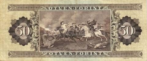 1965-1989. 50Ft (4x) klf évszámokkal T:II,III