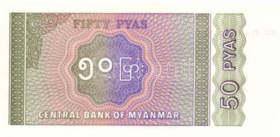 Myanmar (Burma) 1994-96. 50p, 1K, 10K, 20K, 50K, 100K T:I