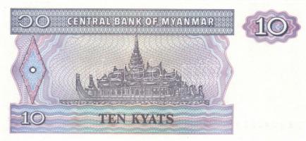 Myanmar (Burma) 1994-96. 50p, 1K, 10K, 20K, 50K, 100K T:I