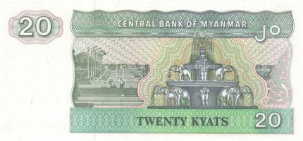 Myanmar (Burma) 1994-96. 50p, 1K, 10K, 20K, 50K, 100K T:I