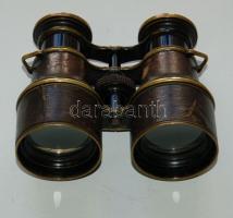 cca 1900 J. Neuhofer Optiker Kohlmarkt No. 7 Wien színházi látcső jó állapotban ép lencsékkel