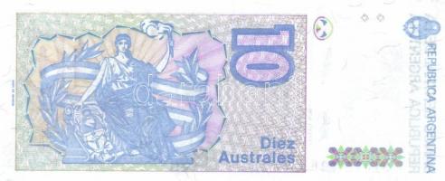 Argentína 1985-91. 1A "C" + 5A "A" + 10A "B" + 50A "A" + 100...