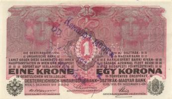 1916. 1K román lebélyegzéssel T:I