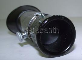 cca 1900 Fotós kellékek: kinyitható állvány, fénymérő, másolókeret és 2 db színszűrő / Vintage photo...