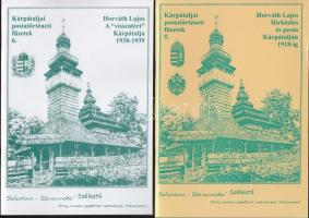 2005 Horváth Lajos: Kárpátaljai postatörténeti füzetek 1-7