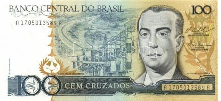 Brazília 1986. 50C + 1987. 10C, 100C, 500C, 1000C + 1989. 100C + 1990. 50C, 200C T:I