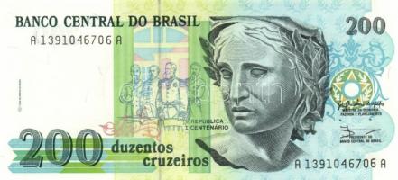 Brazília 1986. 50C + 1987. 10C, 100C, 500C, 1000C + 1989. 100C + 1990. 50C, 200C T:I