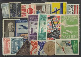 19 klf repülő motívumos levélzáró