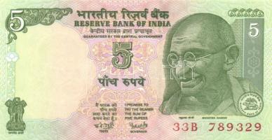 India 1996-2002. 5R, 10R, 20R + Vietnam 1987. 200D + 1988. 500D, 1000D + Dél-Vietnam 1964. 1D T:I