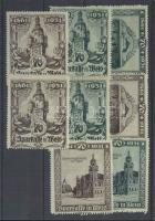 1931 8 db Wels levélzáró