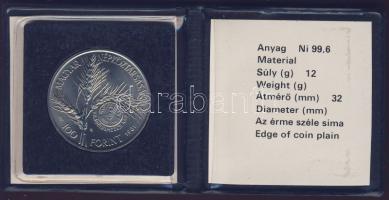 1981. 100Ft "FAO" T:1 eredeti tokban!