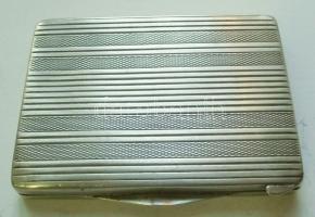 Dekoratív ezüst (Ag) cigarettatárca 59,25 gr