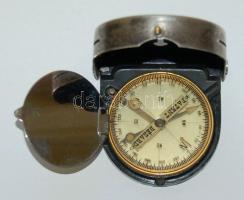~1900 Bézard Kompass márkájú alumínium iránytű tükörrel