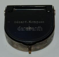 ~1900 Bézard Kompass márkájú alumínium iránytű tükörrel