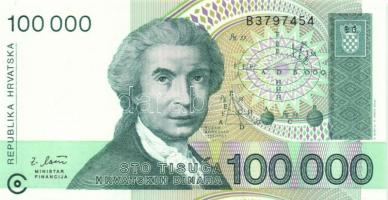 1991-93. 1D, 5D, 10D, 25D, 100D, 50.000D, 100.000D T:I