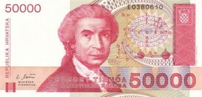 1991-93. 1D, 5D, 10D, 25D, 100D, 50.000D, 100.000D T:I