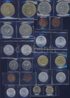 1928-2002. Vegyes 24db-os magyar forgalmi fémpénz gyűjtemény, szebb darabokkal! T:vegyes