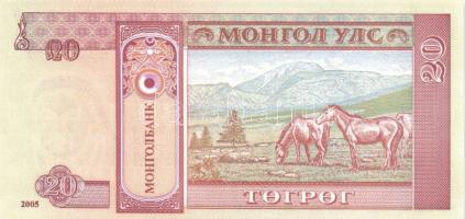 Mongólia 11db különféle modern bankjegy T:I