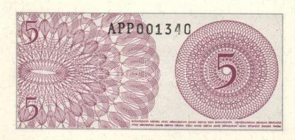 Indonézia 1960-es évektől 8db különféle bankjegy T:I