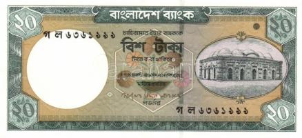 Bangladesh 1979-2006. 1T, 2T, 5T, 10T, 20T T:I