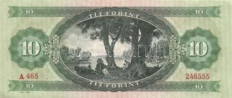 1962. 10Ft (2x) T:II+ hajtva de törve nem