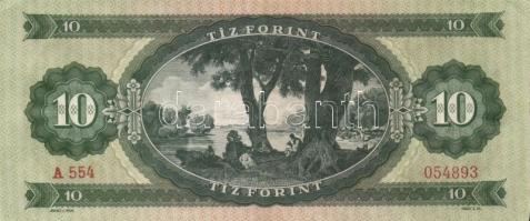 1957. 10Ft (2x) egymásutáni sorszámmal! T:II