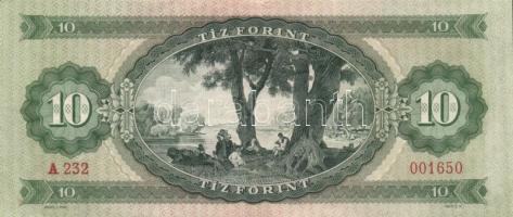 1957-1962. 10Ft (3x) klf évszámmal T:II