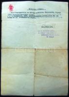 1944 Svájci menlevél másolata + 2 irat