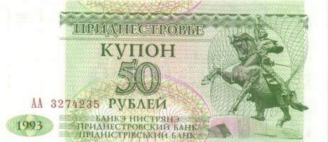 Transznisztria 1993-2007. 1R (3klf), 5R, 10R, 50R, 100R, 10.000R, 50.000R T:I