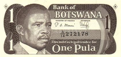 Botswana 1983. 1P T:I + Guinea 1985. 100Fr + Ruanda 2003. 100Fr T:I