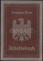 1935 Német munkakönyv