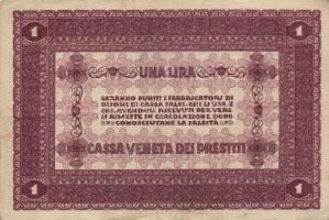 Olaszország/Velence/osztrák-magyar megszállás 1918. 1L, 2L, 10L T:III+,III