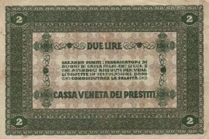 Olaszország/Velence/osztrák-magyar megszállás 1918. 1L, 2L, 10L T:III+,III