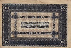 Olaszország/Velence/osztrák-magyar megszállás 1918. 1L, 2L, 10L T:III+,III